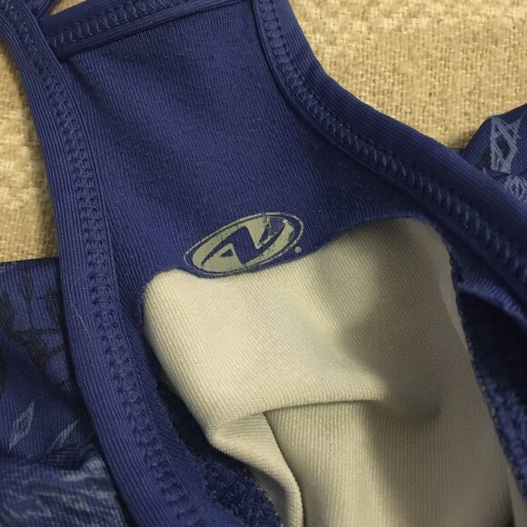 Athletic Works Blue Diamond Burst Racerback Tank Top - Picture 7 of 7